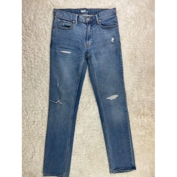Old Navy Size 30x32 Mens  24/7  (Actual Inseam 31) Jeans Slim  Stretch M… - Picture 1 of 3
